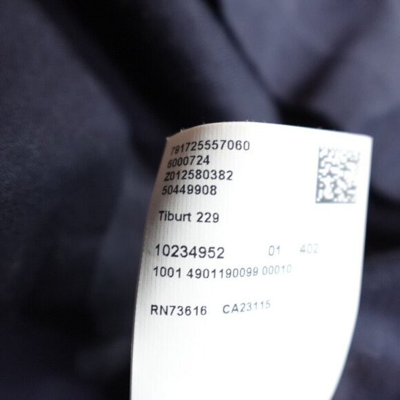 Hugo Boss Shirt Medium Blue Camouflage Mercerized Tiburt - Picture 5 of 9